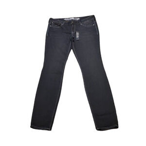 Express Stella Ultra Skinny Low Rise Jeans Black Pockets Women Size 10R NEW